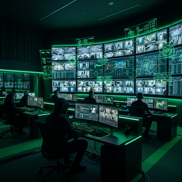 Centro de monitoreo 24/7